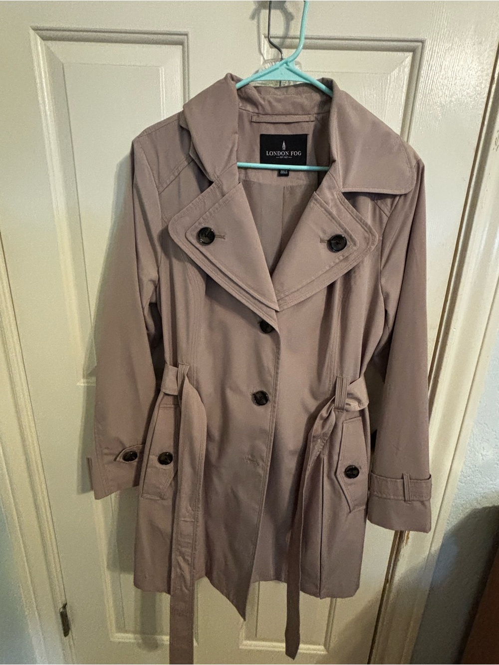 London Fog Belted Trench Coat